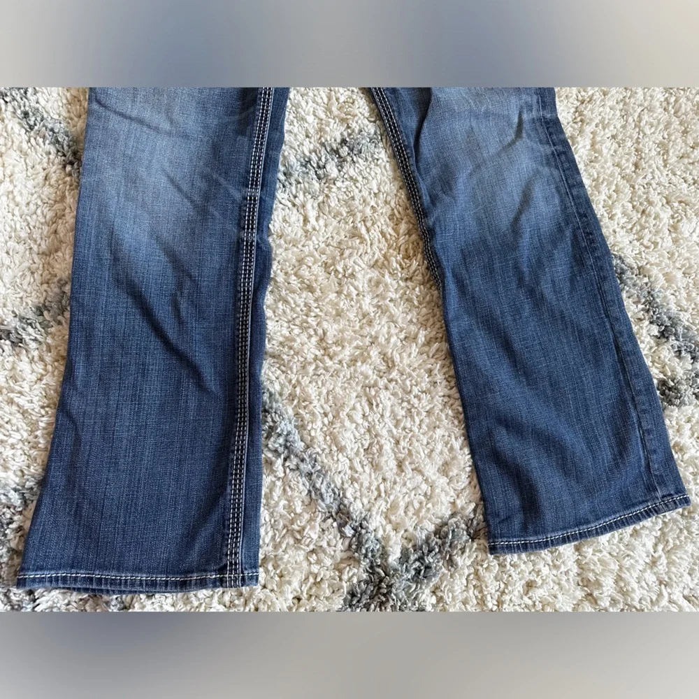 Men’s BKE Tyler Bootleg Jeans 30R Medium Wash Stretch Western